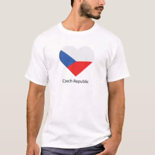 T-shirt J'aime la République tchèque