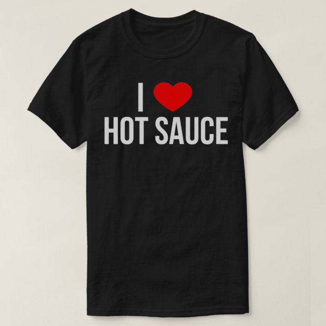 T-shirt J'Aime La Sauce Chaude (Design devant)