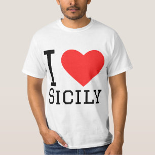 T-shirt J'aime la sicile