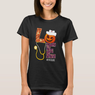 T-shirt J'aime la vie d'infirmière en PICU Costume d'Hallo