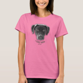 T-shirt J'aime Labs - Labrador Retriever