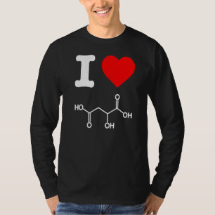 T-shirt J'Aime L'Acide Malique Exfoliate Chimie De Soins D