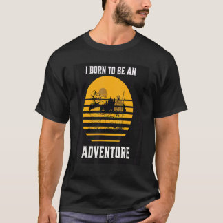 T-shirt J'aime l'activité de plein air à Mountain comme un