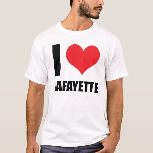 T-shirt J'aime Lafayette (Devant)