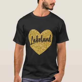 T-shirt J'Aime Lakeland Floride Usa Pour