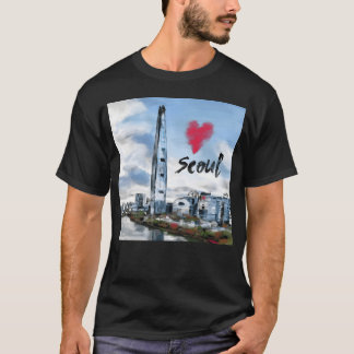T-shirt J'aime l'ami de Séoul
