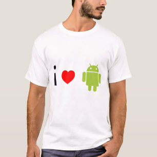 T-shirt J'aime l'androïde