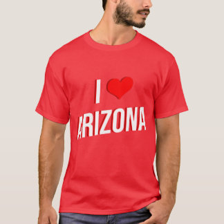 T-SHIRT J'AIME L'ARIZONA 1