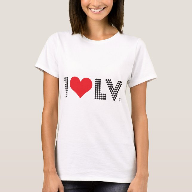 T-shirt J'aime Las Vegas (Devant)