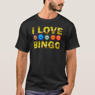 T-SHIRT J'AIME LE BINGO-TEST