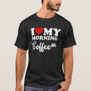 T-shirt J'Aime Le Café Du Matin
