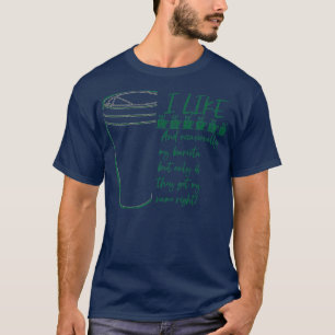 T-shirt J'aime le café et parfois mon barista