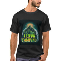 T-shirt J'aime le Camping – Tee-shirt Extérieur po
