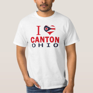T-shirt J'aime le canton, Ohio