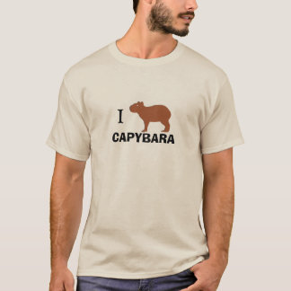 T-shirt J'aime le Capybara