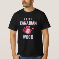 J'aime le castor de bois canadien autochtone