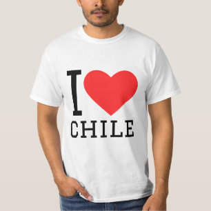 T-shirt J'aime le chili