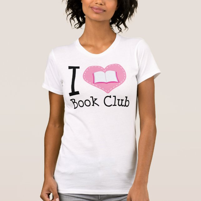 T-shirt J'aime le club de lecture (Devant)