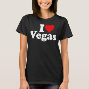 T-SHIRT J'AIME LE COEUR LAS VEGAS NEVADA