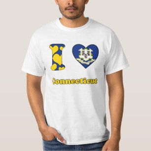T-shirt J'aime le Connecticut