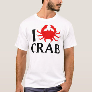 T-shirt J'aime le crabe