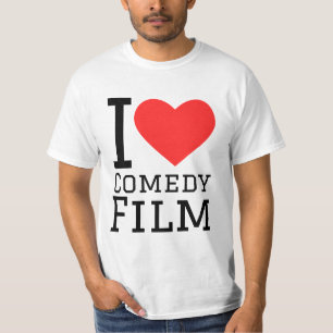 T-shirt J'aime le film comique