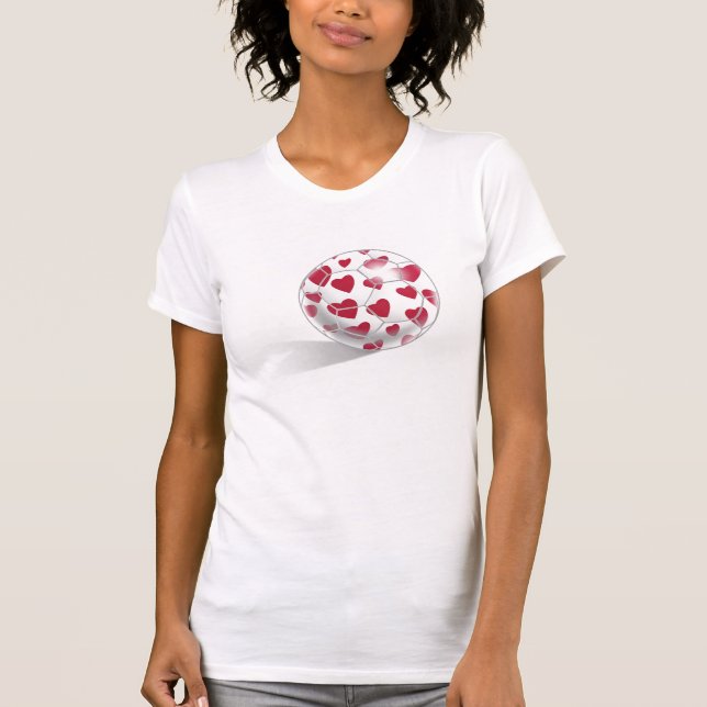 T-shirt J'aime le football (Devant)