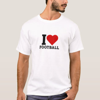 T-shirt J'aime le football - amoureux du football
