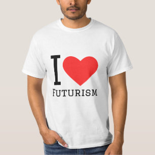 T-shirt J'aime le futurisme