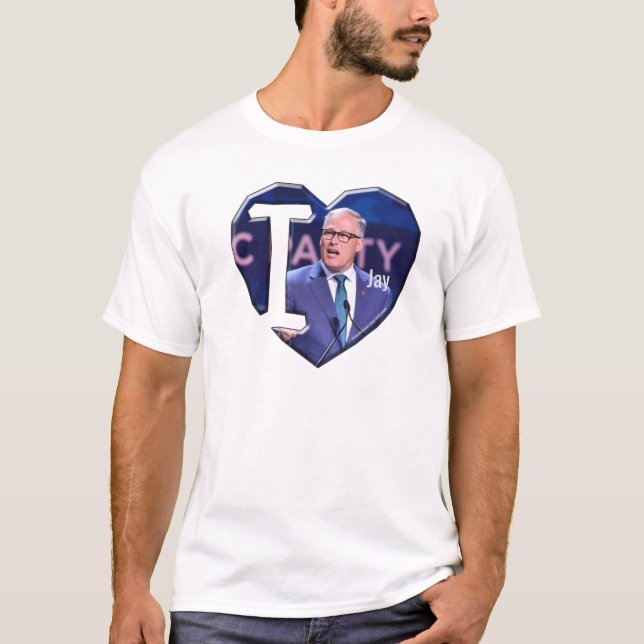 T-shirt J'aime le geai Inslee - (Devant)