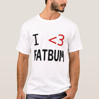 T-shirt j'aime le gros bon à rien