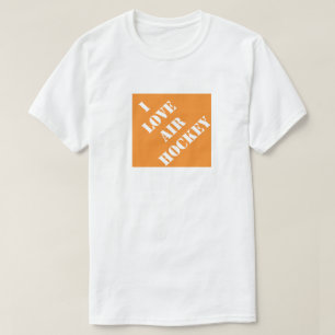 T-shirt J'Aime Le Hockey Sur Air Drôle Papa Fête des pères