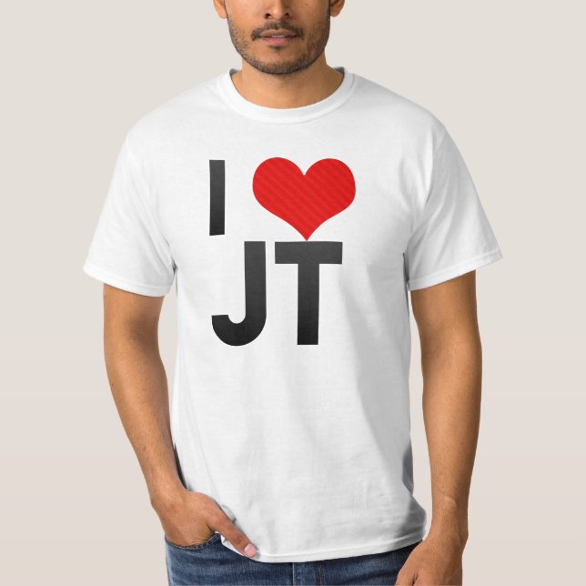T-shirt J'aime le JT (Devant)