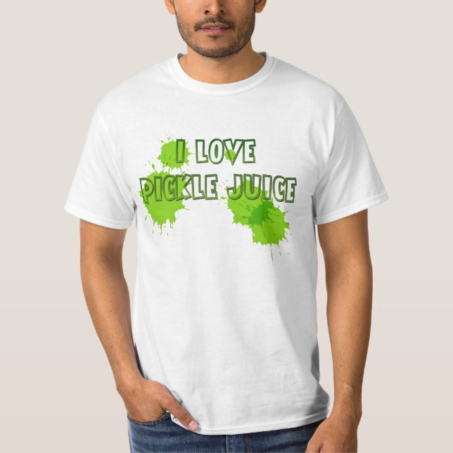 T-SHIRT J'AIME LE JUS DE CONSERVES AU VINAIGRE (Devant)