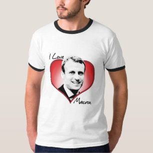 T-shirt J'aime le macron -