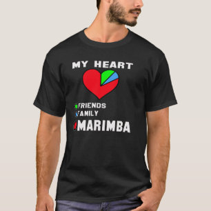 T-shirt J'aime le Marimba.