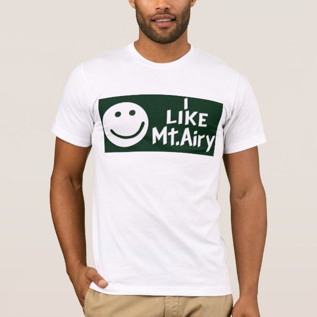 T-shirt J'aime le Mt. bien aéré (la recette originale) (Devant)