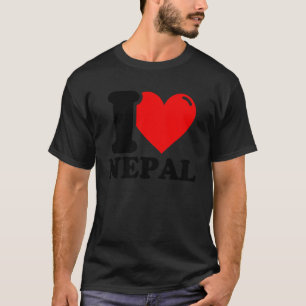 T-shirt J'aime le Népal