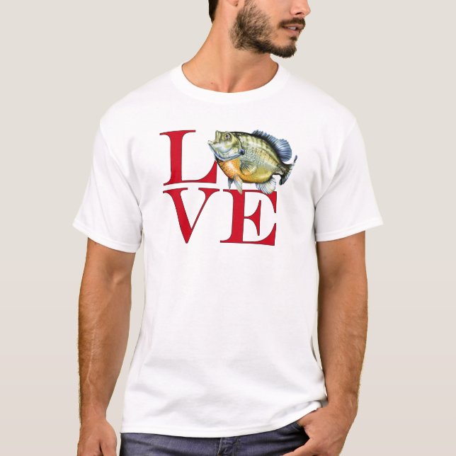 T-shirt J'aime le Panfish (Devant)