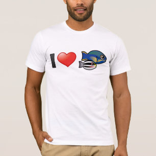T-shirt J'Aime Le Parrotfish Princess