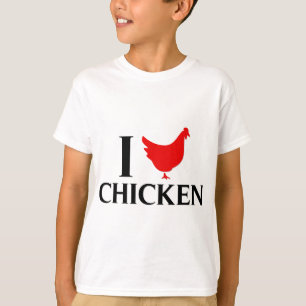 T-shirt J'aime le poulet