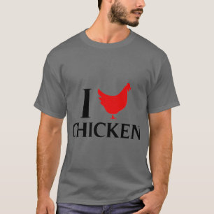 T-shirt J'aime le poulet