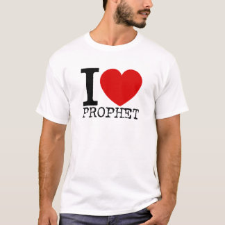 T-shirt J'aime le prophète (le noir)