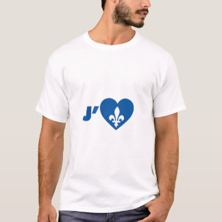 T-shirt J'aime le Québec