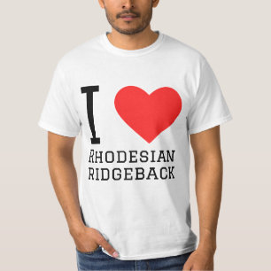 T-shirt J'aime le rasage rhodésien