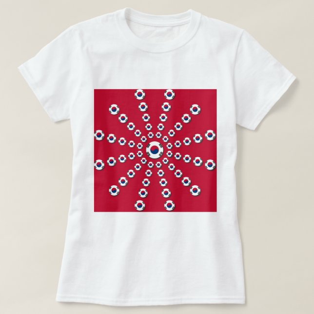 T-shirt J'aime le rouge (Design devant)