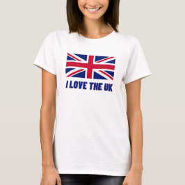 T-shirt J'aime le Royaume-Uni