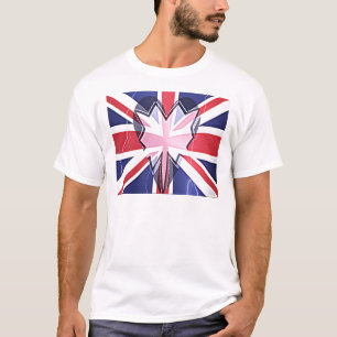 T-shirt J'aime le Royaume-Uni avec compassion