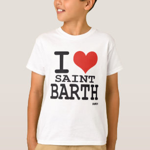 T-shirt J'aime le saint Barth - St Barthelemy