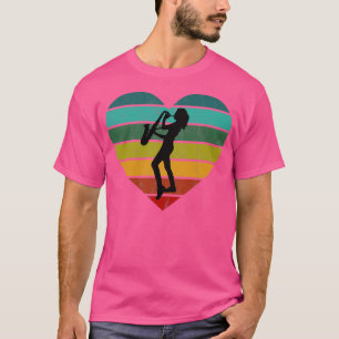 T-shirt J'Aime Le Saxophone Et Le Saxophoniste